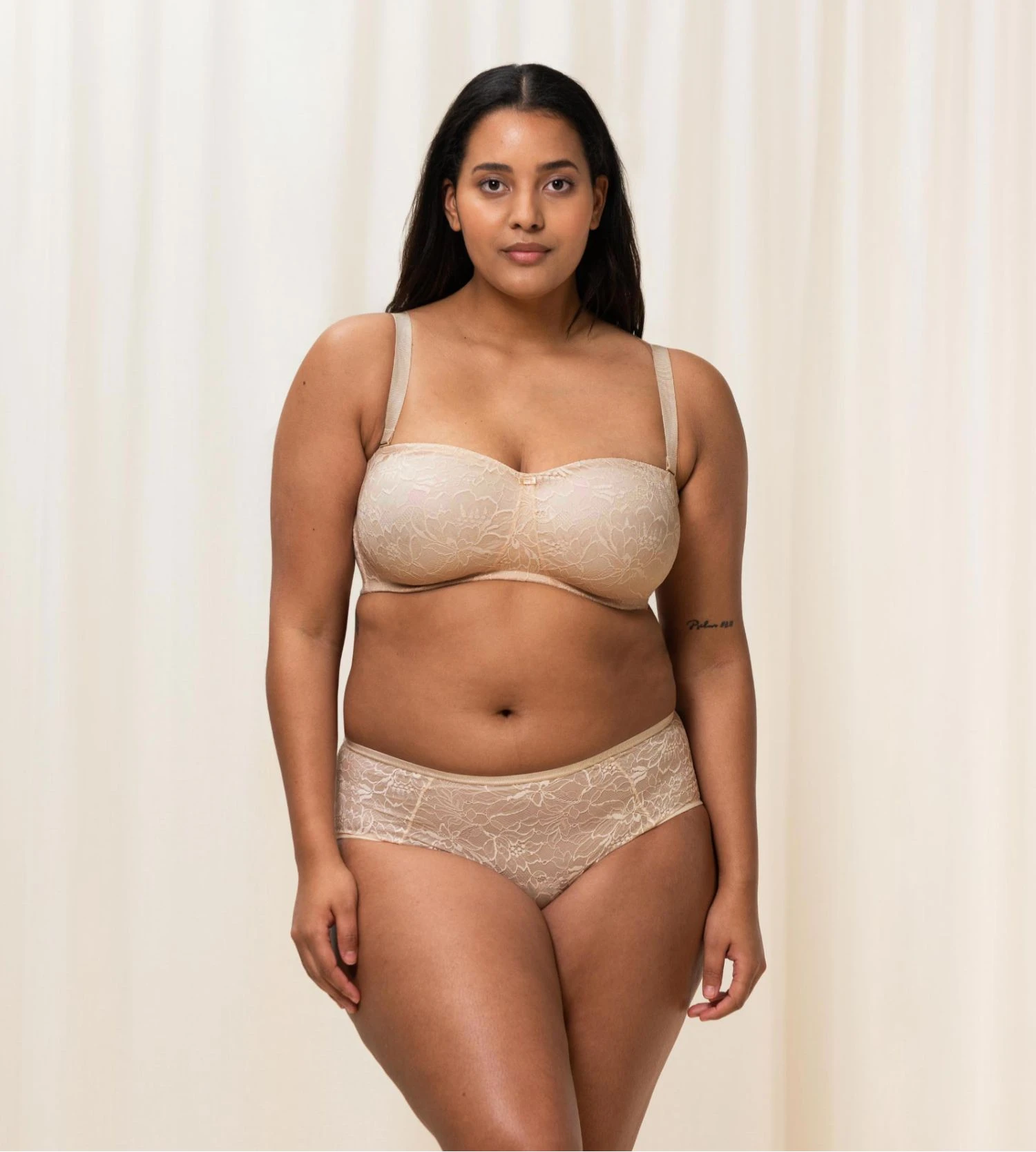 Triumph Soutien Gorge Bandeau Grande Taille Amourette Charm Creamy Dream 6 Triumph Soutien Gorge Bandeau Grande Taille Amourette Charm Creamy Dream – Image 4