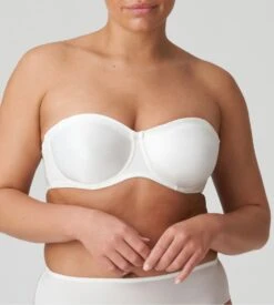PRIMA DONNA Soutien-gorge Bandeau Satin Naturel