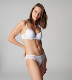 Simone Perele Soutien-gorge Coque Délice Blanc -Lingerie Sipp soutien gorge coque delice blanc 3