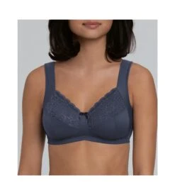 ANITA Soutien-gorge D'allègement Sans Armatures Havannah Bleu Ombre -Lingerie Sipp soutien gorge d allegement havannah bleu ombre 463 2