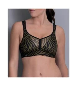 ANITA Soutien-gorge De Sport à Coques Noir Kaki