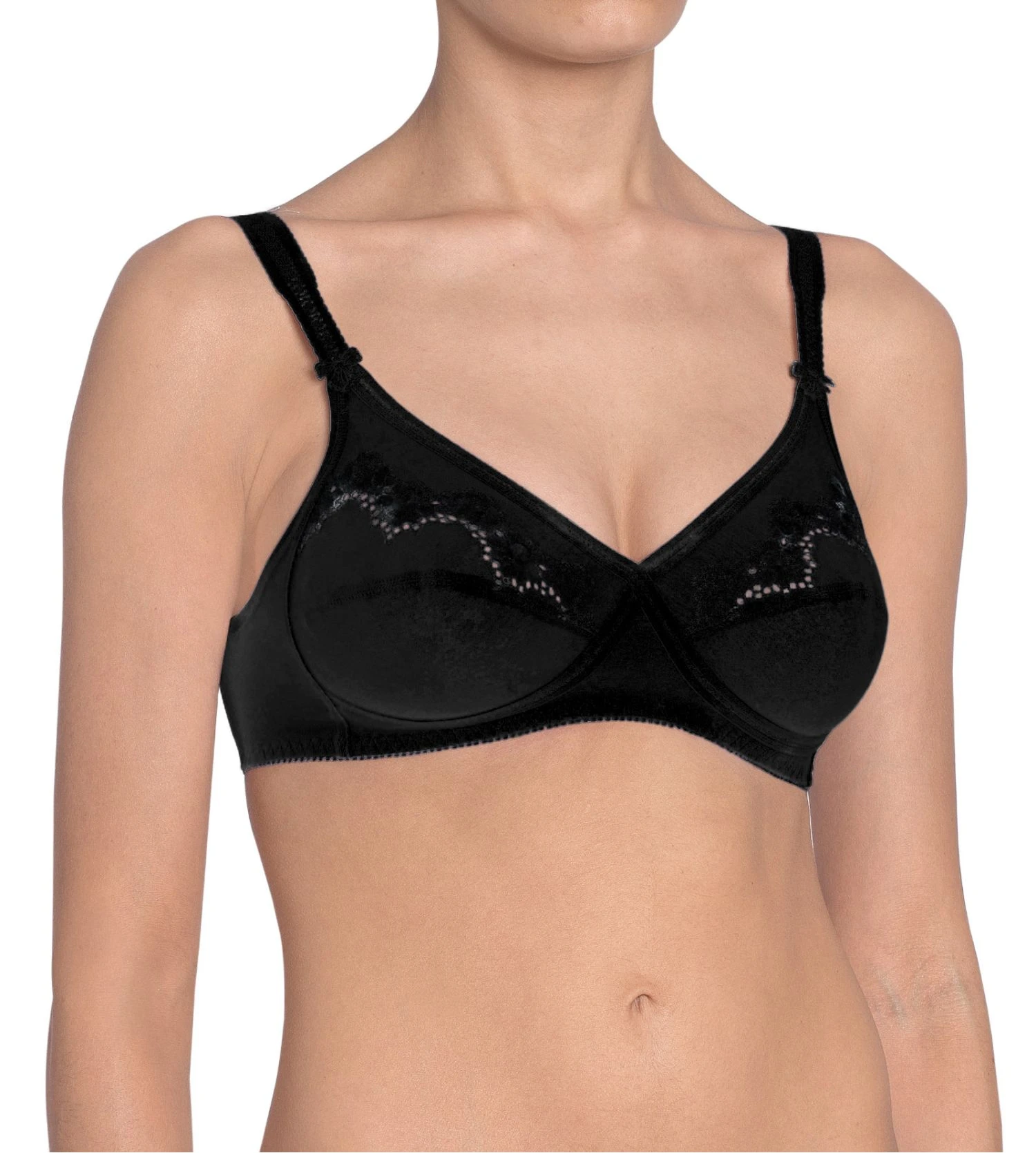 Soutien-gorge Triumph Élasti Cross + Cotton Noir 3 Soutien-gorge Triumph Élasti Cross + Cotton Noir