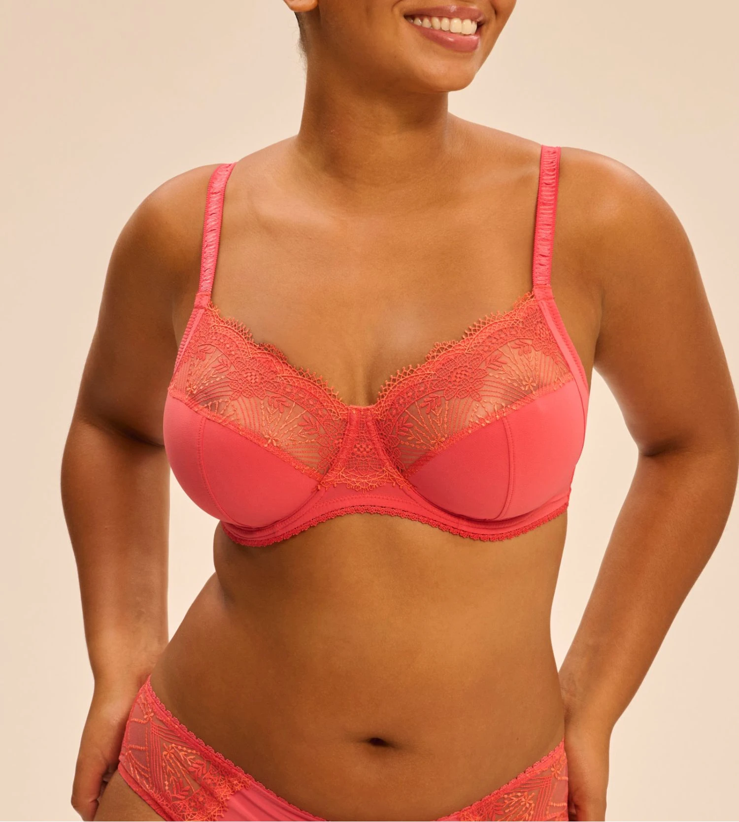 Simone Perele Soutien Gorge Rouge Coralia Emboîtant Allure 3 Simone Perele Soutien Gorge Rouge Coralia Emboîtant Allure