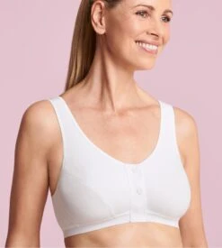 ANITA Soutien-gorge Post Opératoire En Coton ISRA Blanc