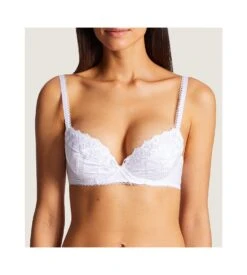 Aubade Soutien-gorge Push-up Plunge BAHIA & MOI BLANC