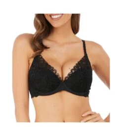 Wacoal Soutien-gorge Push-up Raffine NOIR