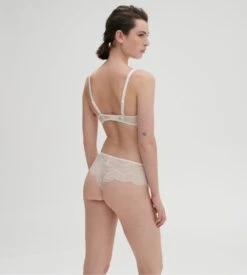 Simone Perele Karma Natural Lace Wireless Triangle Bra - Multi-way Straps -Lingerie Sipp soutien gorge sans armatures naturel 5