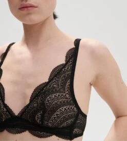 Simone Perele Soutien-gorge Sans Armatures Karma Noir -Lingerie Sipp soutien gorge sans armatures noir 015 3