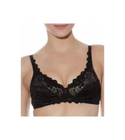 Wacoal Soutien-gorge Sans Armatures Églantine NOIR