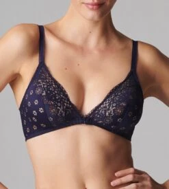 Simone Perele Soutien-gorge Triangle Sans Armatures Aimée Minuit