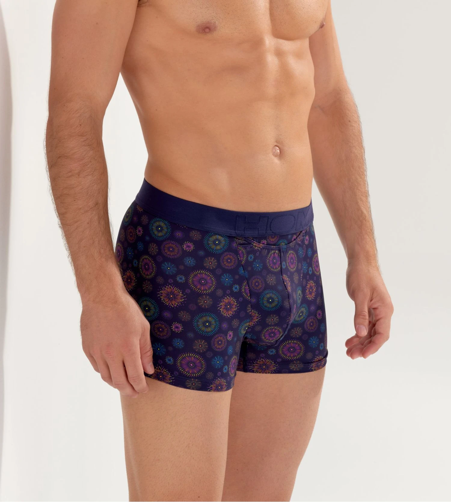 Hom Boxer Spectra HO1 Bleu Marine – Sous-vêtement Homme à Ouverture Horizontale 3 Hom Boxer Spectra HO1 Bleu Marine – Sous-vêtement Homme à Ouverture Horizontale