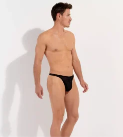 HOM String Homme Dark Noir en Dentelle Graphique – Sous-Vêtement Luxe Motif Cachemire 10 HOM String Homme Dark Noir en Dentelle Graphique – Sous-Vêtement Luxe Motif Cachemire -Lingerie Sipp string homme dentelle dark noir 1