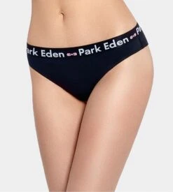 Eden Park Tanga En Coton Pour Femme Bleu Marine