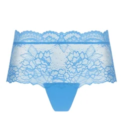 Shorty Bleu Azur Sublime En Dentelle