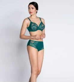 Culotte Haute Sublime En Dentelle Vert Princesse 15 Culotte Haute Sublime En Dentelle Vert Princesse -Lingerie Sipp sublime en dentelle slip haut 4169 vert princesse 4