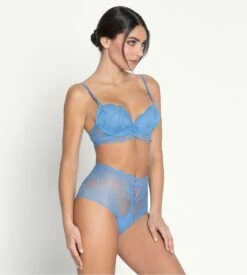 Soutien Gorge Push Up Bleu Azur Sublime En Dentelle 15 Soutien Gorge Push Up Bleu Azur Sublime En Dentelle -Lingerie Sipp sublime en dentelle soutien gorge push up 5302 azur sublime 4