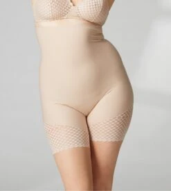 Simone Perele Panty Taille Haute Gainant Subtile Peau Rosée Beige