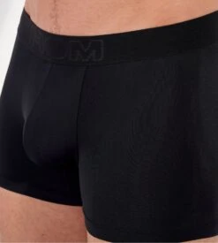 Boxer Homme HOM Seconde Peau Supersoft Noir – Microfibre Stretch et Finition Sans Couture -Lingerie Sipp supersoft boxer briefs 0004 black 0004 black 2