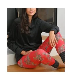 Sweat à Col Roulé En Velours Schwarz