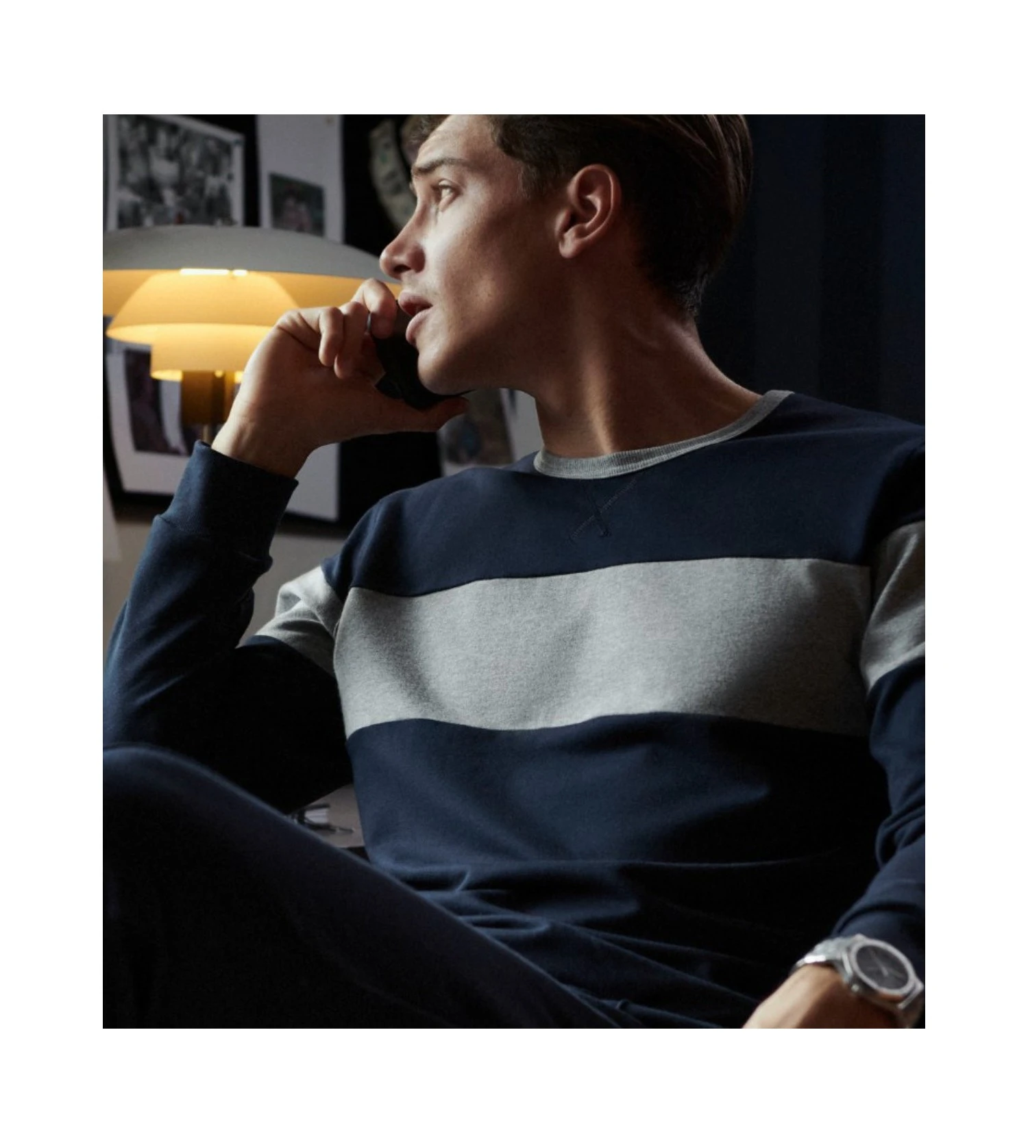 Calida Sweat Remix 2 Loungewear DARK SAPPHIRE 6 Calida Sweat Remix 2 Loungewear DARK SAPPHIRE – Image 4