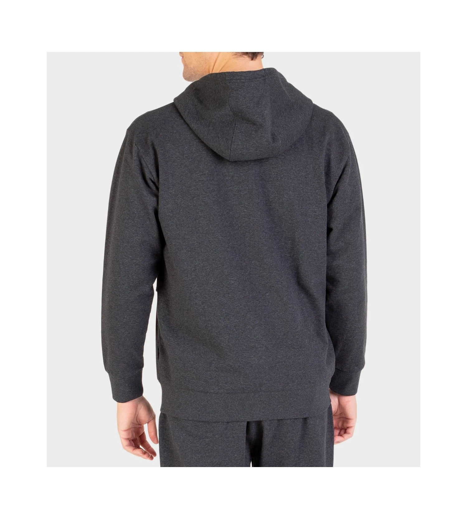 Massana Mix & Match Anthracite Chine – Sweatshirt Homme à Capuche Zippé en Coton Gratté 4 Massana Mix & Match Anthracite Chine – Sweatshirt Homme à Capuche Zippé en Coton Gratté – Image 2