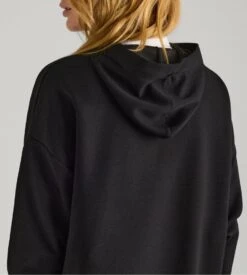 Sweat Ample à Capuche Pour Femme Noir 11 Sweat Ample à Capuche Pour Femme Noir -Lingerie Sipp sweet ml capuche ample black 3
