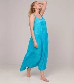 PrimaDonna Swim Kochi Sea Breeze – Robe de Plage Longue Turquoise en Viscose -Lingerie Sipp swim kochi robe plage sea breeze 5