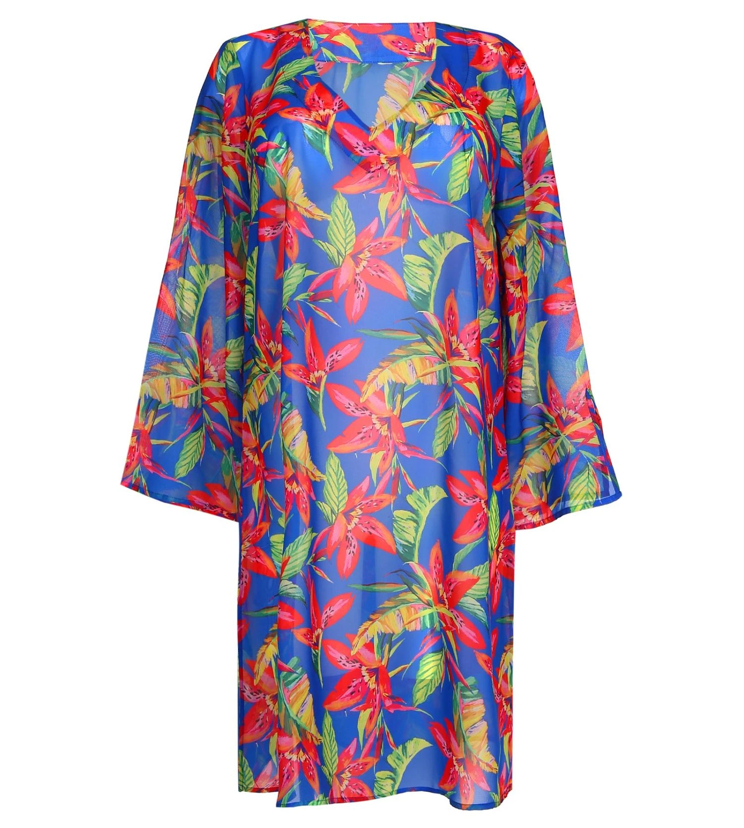 Kaftan Tunique de Plage Prima Donna Swim Latakia – Imprimé Tropical Rainforest Jungle 4 Kaftan Tunique de Plage Prima Donna Swim Latakia – Imprimé Tropical Rainforest Jungle – Image 2