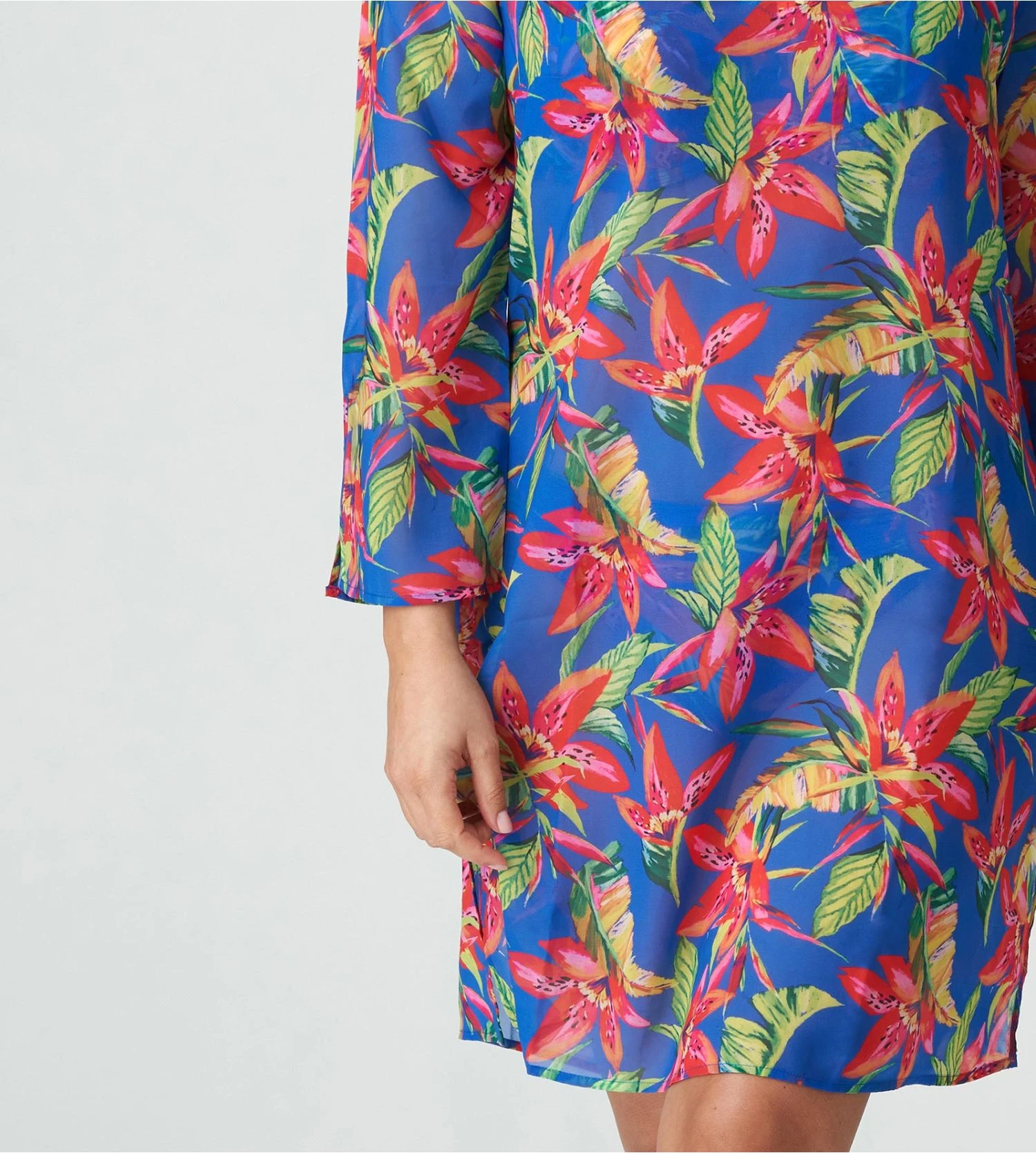 Kaftan Tunique de Plage Prima Donna Swim Latakia – Imprimé Tropical Rainforest Jungle 5 Kaftan Tunique de Plage Prima Donna Swim Latakia – Imprimé Tropical Rainforest Jungle – Image 3