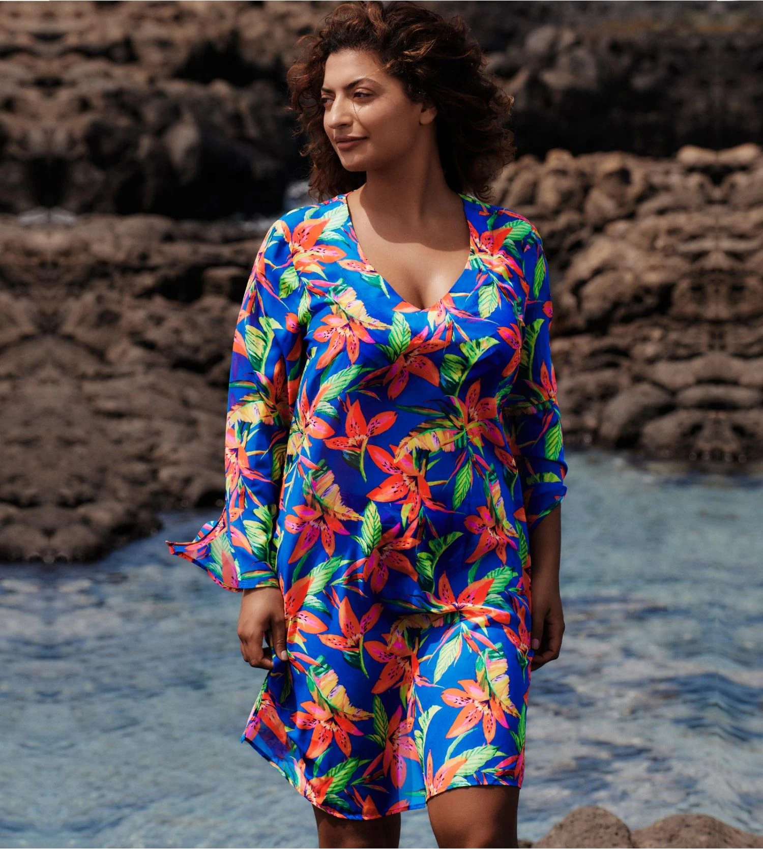Kaftan Tunique de Plage Prima Donna Swim Latakia – Imprimé Tropical Rainforest Jungle 3 Kaftan Tunique de Plage Prima Donna Swim Latakia – Imprimé Tropical Rainforest Jungle