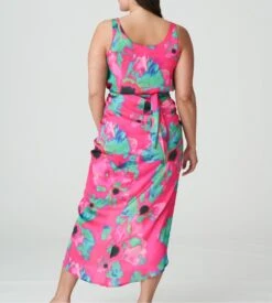 Prima Donna Swim Maringa Lush Green - Robe Paréo Courte Style Rétro Chic -Lingerie Sipp swim maringa robe de plage top lush green 2