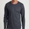 Calida T Shirt Manches Longues Homme RMS Sleep Leisure Antrazith -Lingerie Sipp t shirt h u ml 989 antrazith