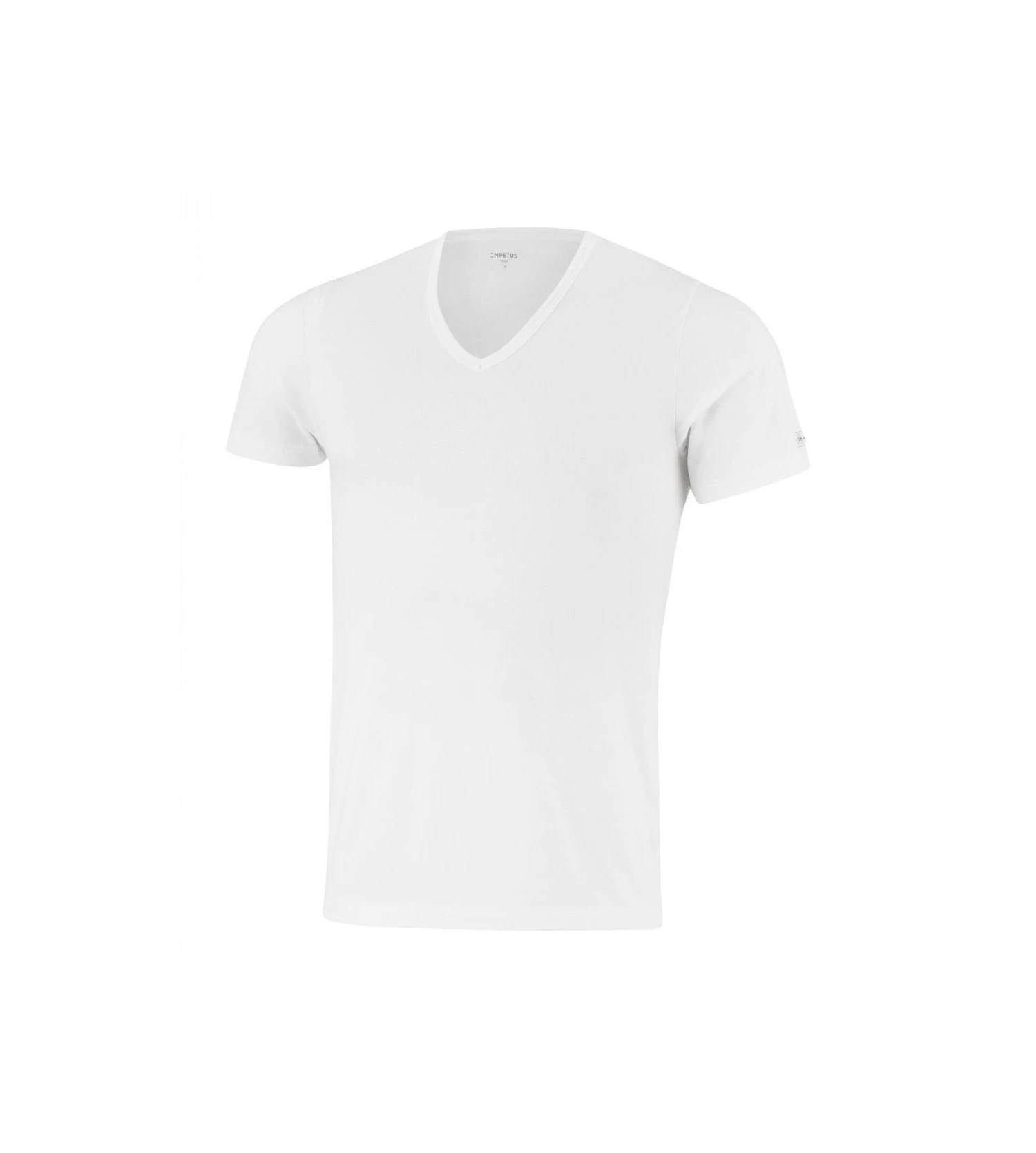 T-shirt Homme Col V Thermo BLANC 4 T-shirt Homme Col V Thermo BLANC – Image 2