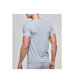 T-shirt Homme Impetus Thermo Gris Anthracite – Col V Thermorégulant Performance -Lingerie Sipp t shirt homme col v thermo gris 2
