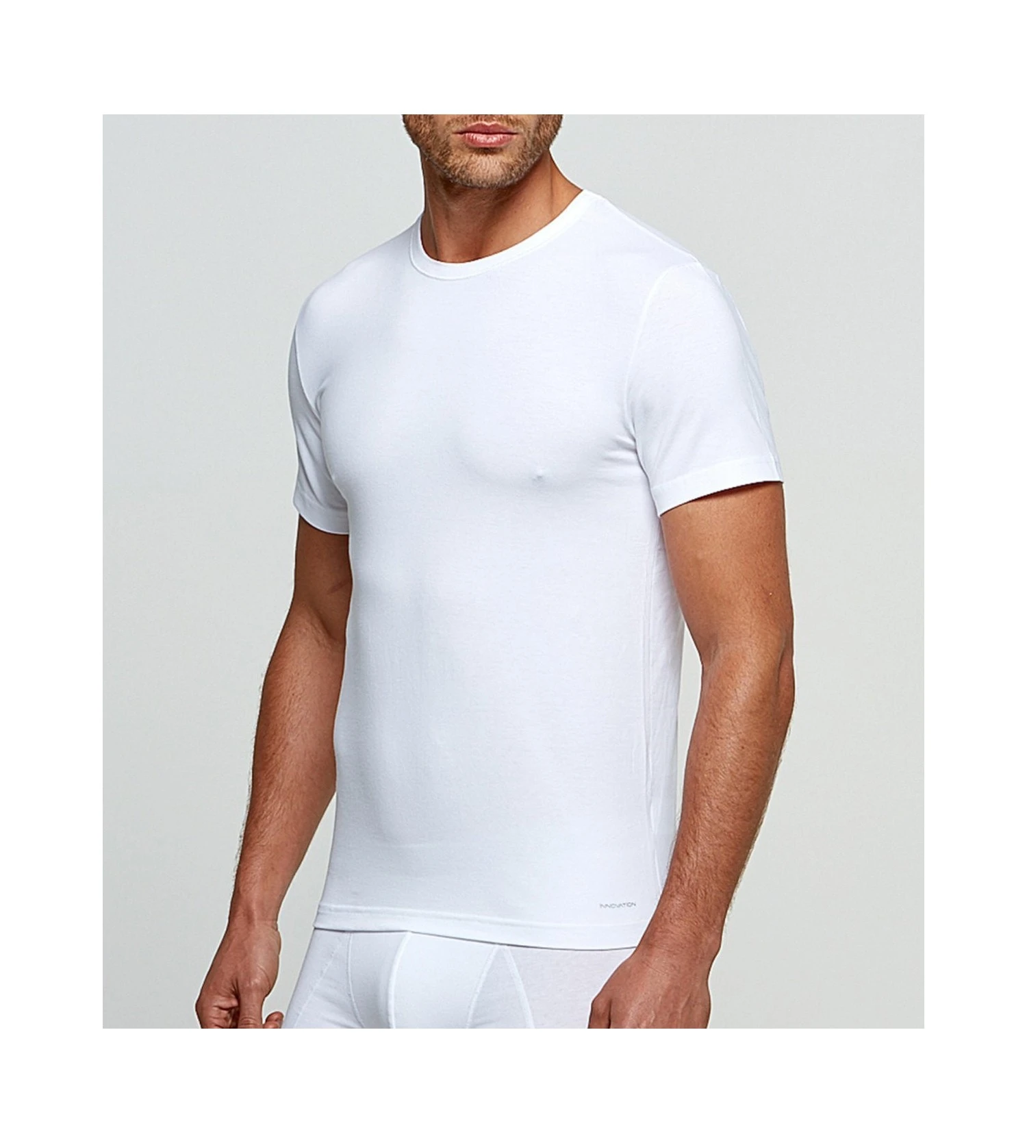 Impetus Innovation Blanc – T-shirt de Sport Thermorégulateur NASA Outlast Col Rond 3 Impetus Innovation Blanc – T-shirt de Sport Thermorégulateur NASA Outlast Col Rond