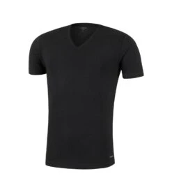 Impetus Innovation T-shirt Col V Homme Noir - Maillot de Corps Thermorégulant Outlast -Lingerie Sipp t shirt homme v isolant innovation 20 noir 1