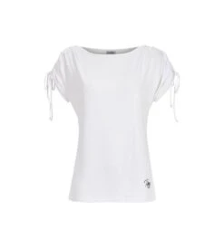 T-shirt Manches Courtes Pour Femme BLANC