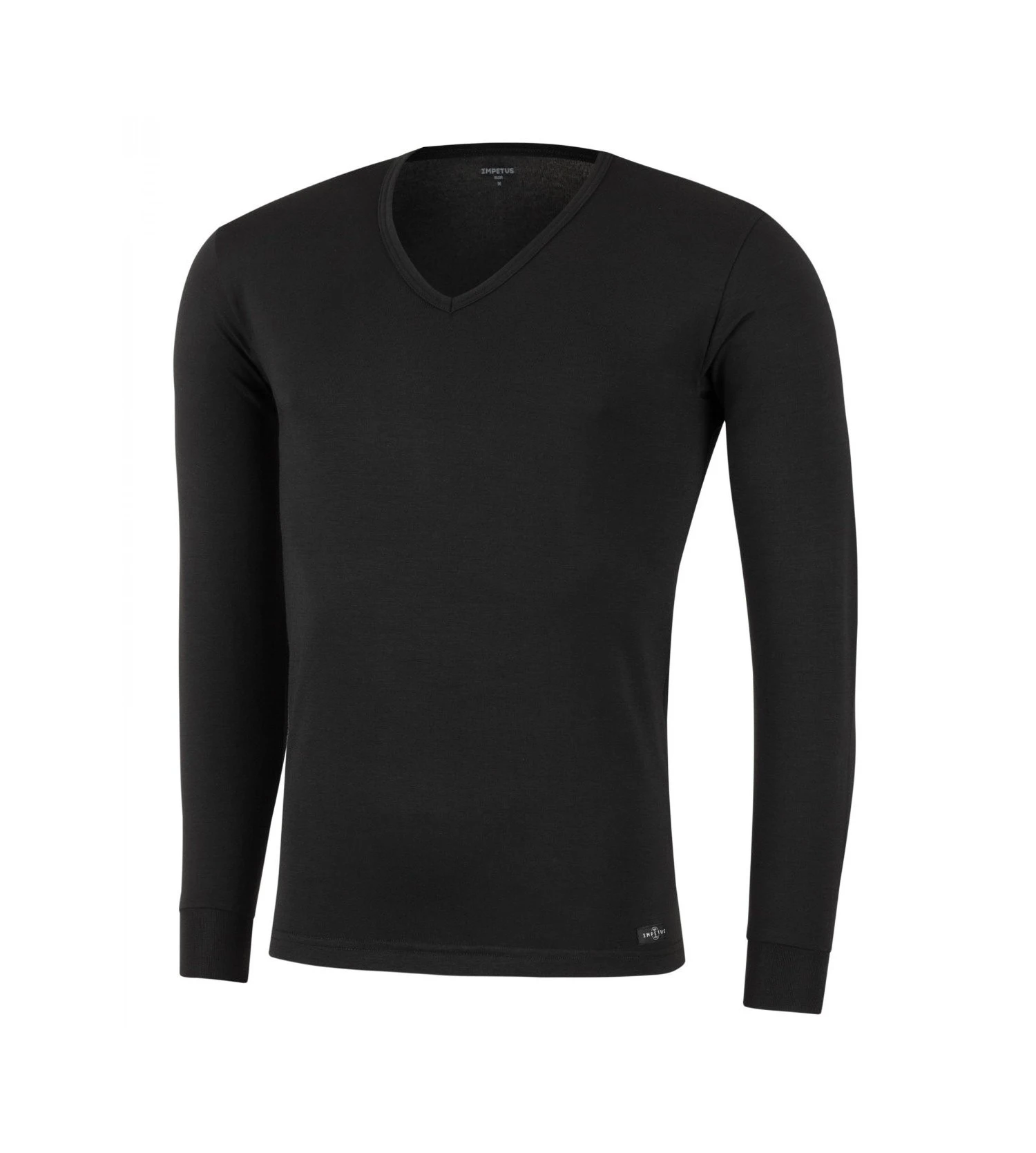 Impetus Thermo T-shirt Manches Longues Homme Col V Noir - Sous-vêtement Technique Isolant 4 Impetus Thermo T-shirt Manches Longues Homme Col V Noir - Sous-vêtement Technique Isolant – Image 2