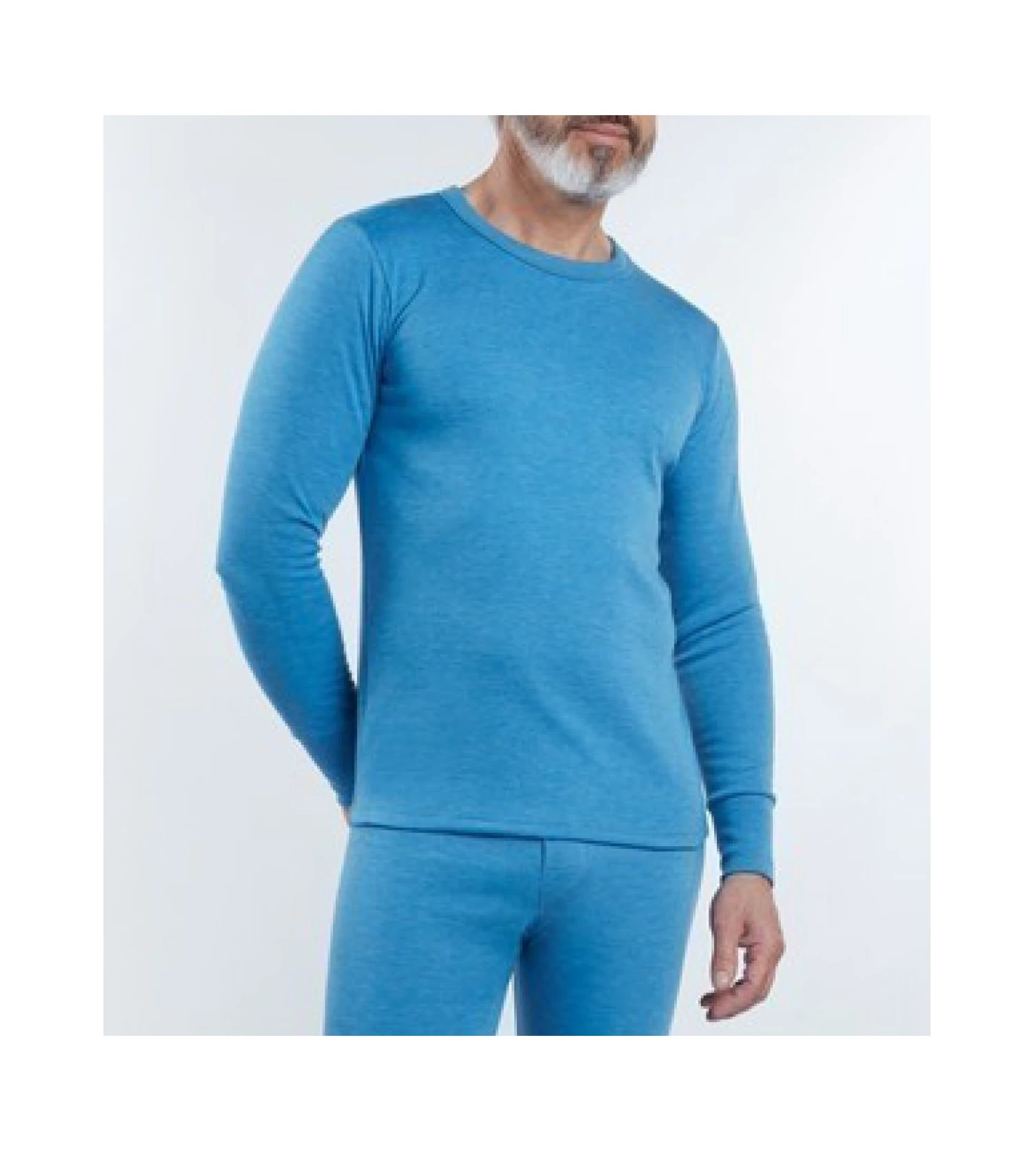 Jet Thermojet Homme Bleu - T-shirt Thermique Manches Longues Isolation Froid Intense 3 Jet Thermojet Homme Bleu - T-shirt Thermique Manches Longues Isolation Froid Intense