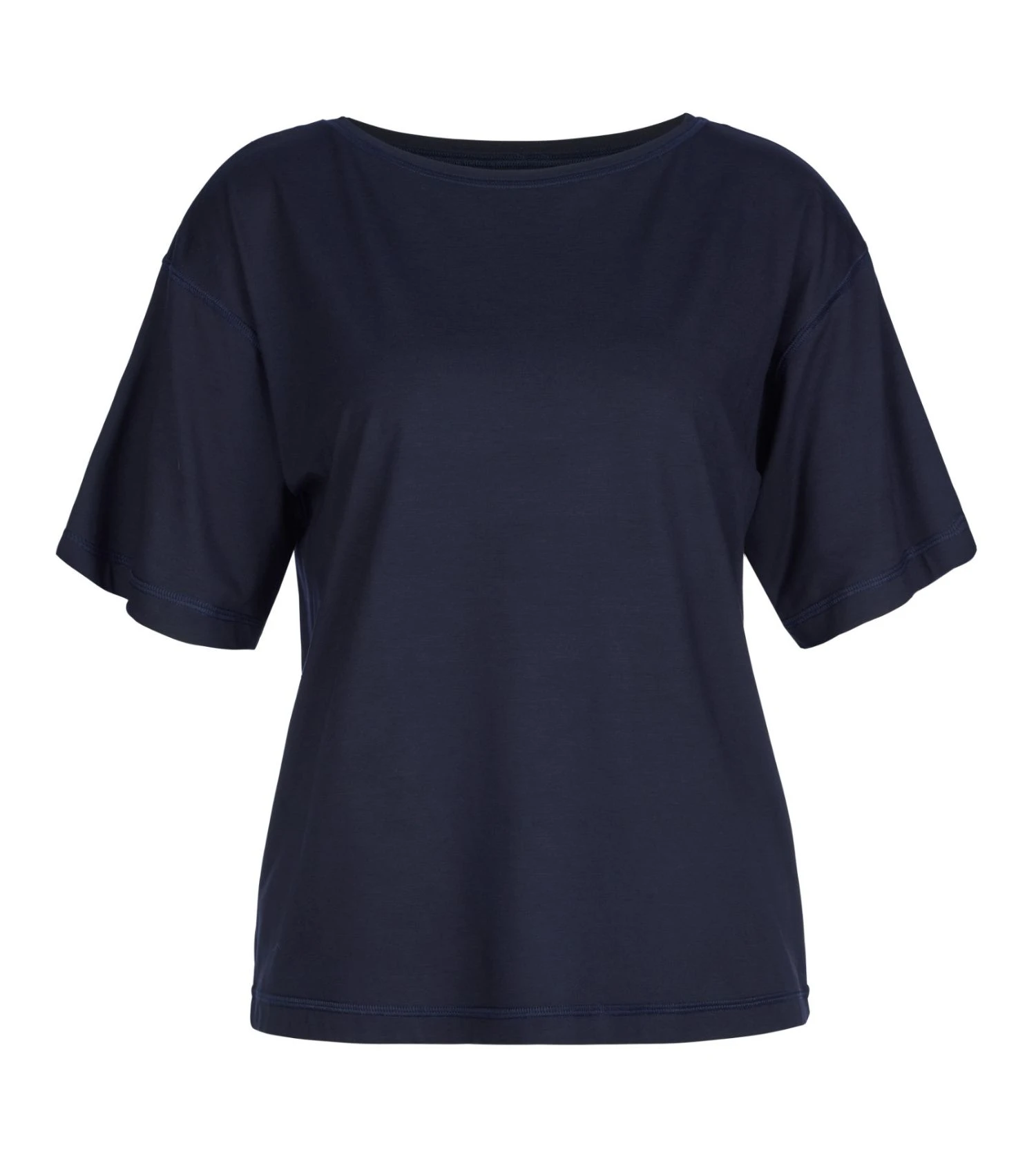 Calida T-Shirt à Manches Courtes Dark Lapis Bleu – DSW Balancing SeaCell Relaxed Fit 4 Calida T-Shirt à Manches Courtes Dark Lapis Bleu – DSW Balancing SeaCell Relaxed Fit – Image 2