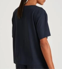 Calida T-Shirt à Manches Courtes Dark Lapis Bleu – DSW Balancing SeaCell Relaxed Fit 10 Calida T-Shirt à Manches Courtes Dark Lapis Bleu – DSW Balancing SeaCell Relaxed Fit -Lingerie Sipp t shirt nuit mc f dark lapis blue bleu 2