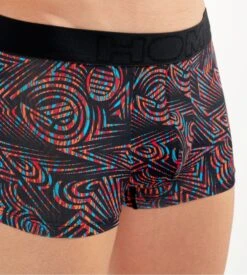 Hom Shorty Microfibre TANZANIA – Imprimé Multicolore sur Fond Noir – Boxer Court Premium -Lingerie Sipp tanzania boxer trunk p004 black print noir 2