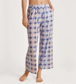 Calida Pantalon D'intérieur Large Pour Femme Hydrangea Blue