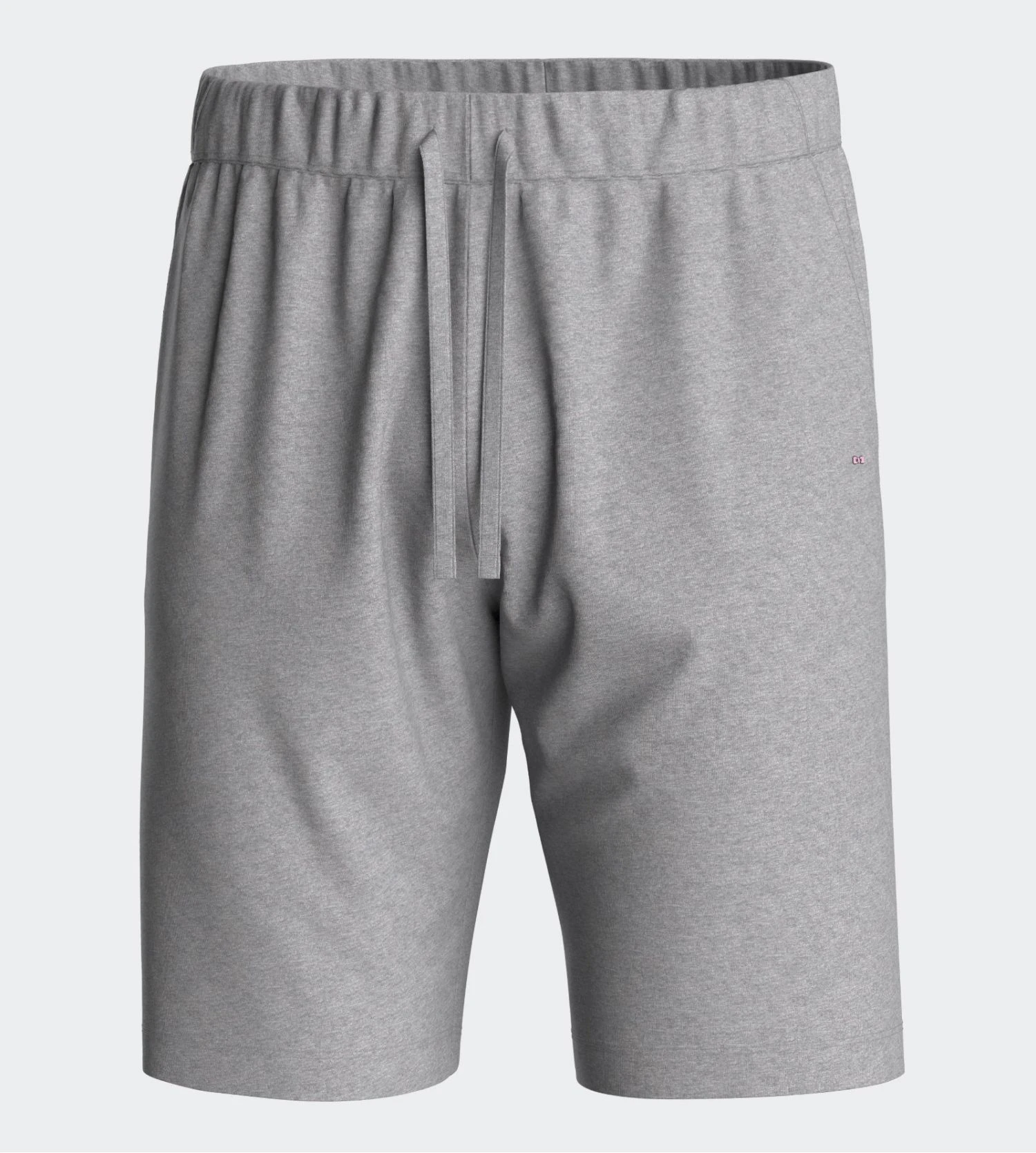 Eden Park Short Homme Gris Chiné – Coton Premium avec Logo Brodé et Cordon de Serrage 3 Eden Park Short Homme Gris Chiné – Coton Premium avec Logo Brodé et Cordon de Serrage