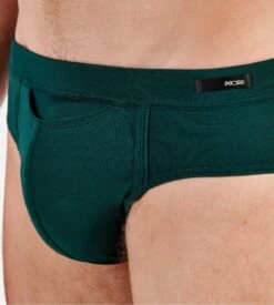 Hom Slip HO1 Tencel Soft Vert Foncé – Mini Slip en Lyocell avec Ouverture Horizontale 12 Hom Slip HO1 Tencel Soft Vert Foncé – Mini Slip en Lyocell avec Ouverture Horizontale -Lingerie Sipp tencel soft slip mini ho1 00dg dark green 3