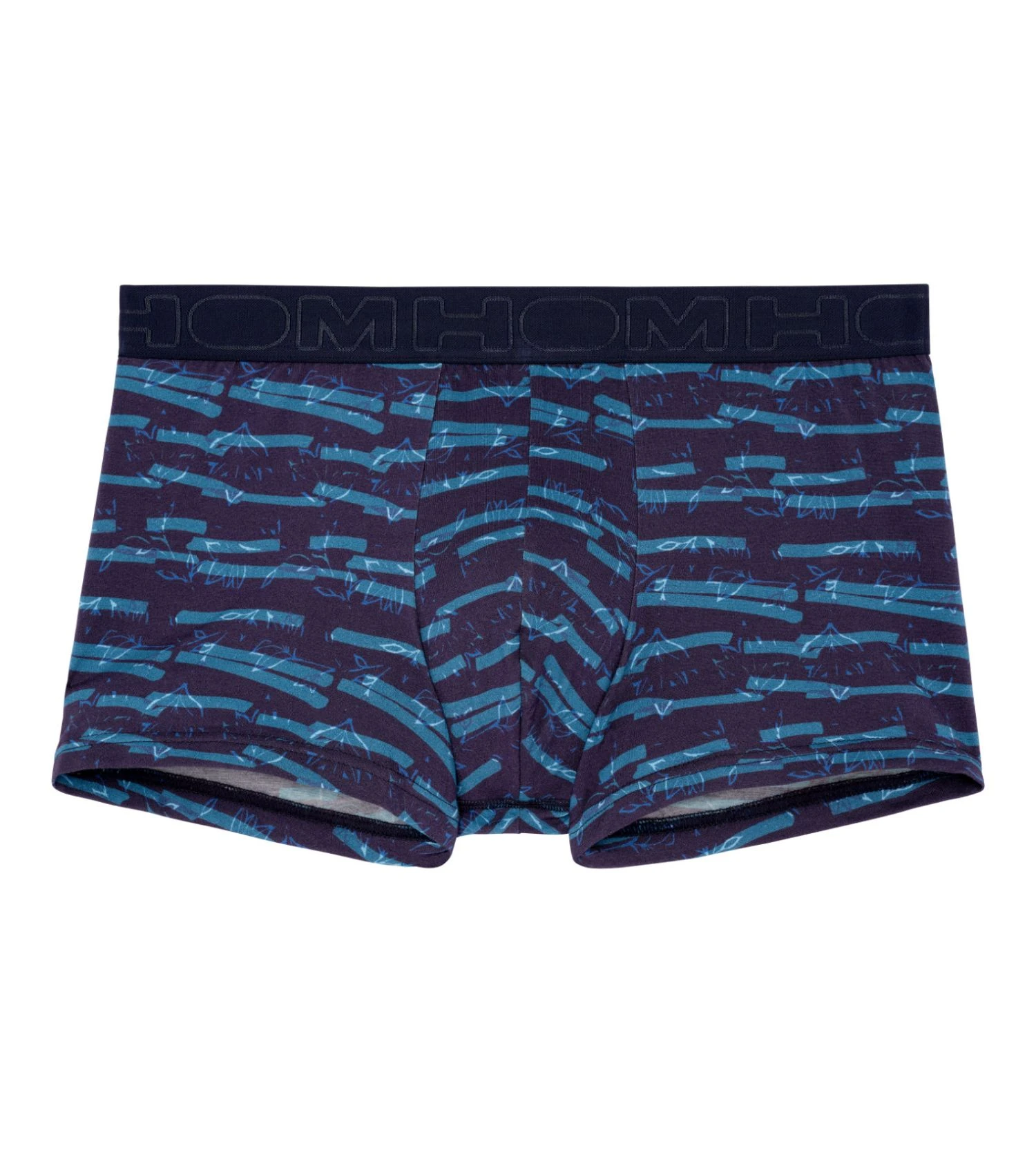 Hom Boxer Tenerife Navy Stripes – Boxer Homme Coton Modal Rayé Marine 4 Hom Boxer Tenerife Navy Stripes – Boxer Homme Coton Modal Rayé Marine – Image 2