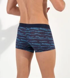 Hom Boxer Tenerife Navy Stripes – Boxer Homme Coton Modal Rayé Marine 11 Hom Boxer Tenerife Navy Stripes – Boxer Homme Coton Modal Rayé Marine -Lingerie Sipp tenerife boxer r0ra navy stripes 3