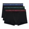 Hom Lot De 3 Boxers HO1 Tiago Noir -Lingerie Sipp tiago lot de 3 boxers ho1 noir