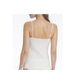 Calida Top Bretelles Fines Femme Cate IVOIRE -Lingerie Sipp top bretelles fines femme cate ivoire 911 2