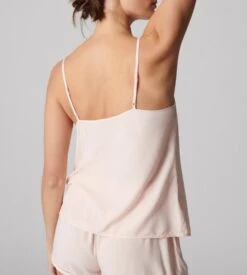 Simone Pérèle Songe Poudre Pétale – Débardeur à Bretelles Fines en Viscose et Guipure 6 Simone Pérèle Songe Poudre Pétale – Débardeur à Bretelles Fines en Viscose et Guipure -Lingerie Sipp top bretelles fines songe poudre petale 332 2